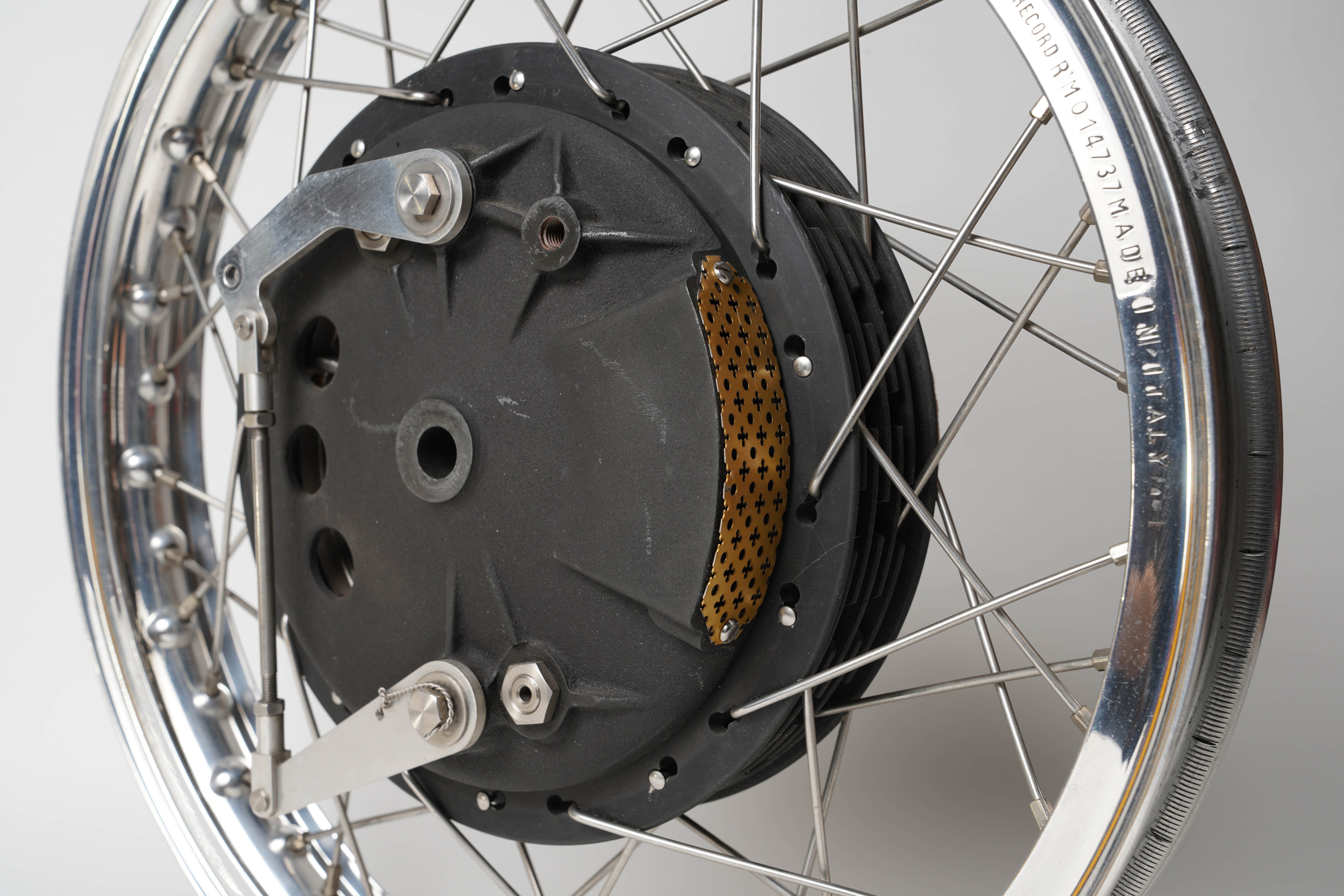 FONTANA 210mm 4LS BRAKE - フォンタナ ドラムブレーキ ボラーニリム付き