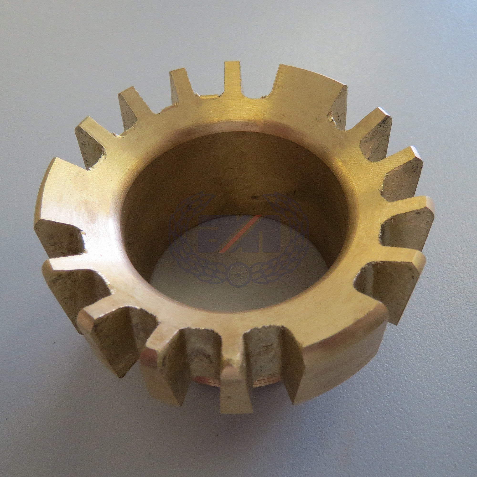 EXHAUST LOCKRING (BRASS - LONG)