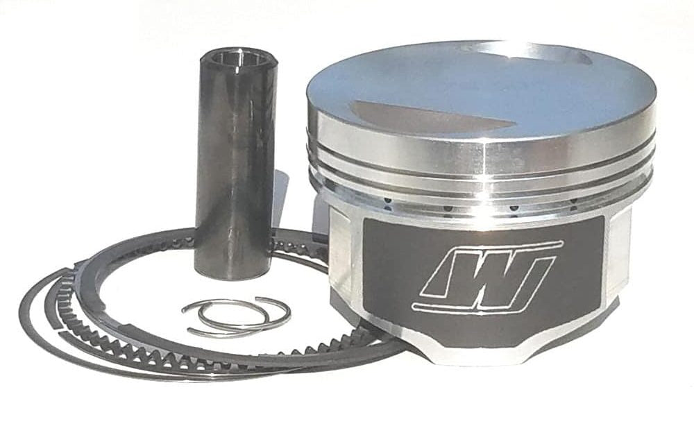 Lightweight flat top forged pistons for JSM longer rods - ライトウェイトフラットトップ鍛造ピストンセット　JSコンロッド用