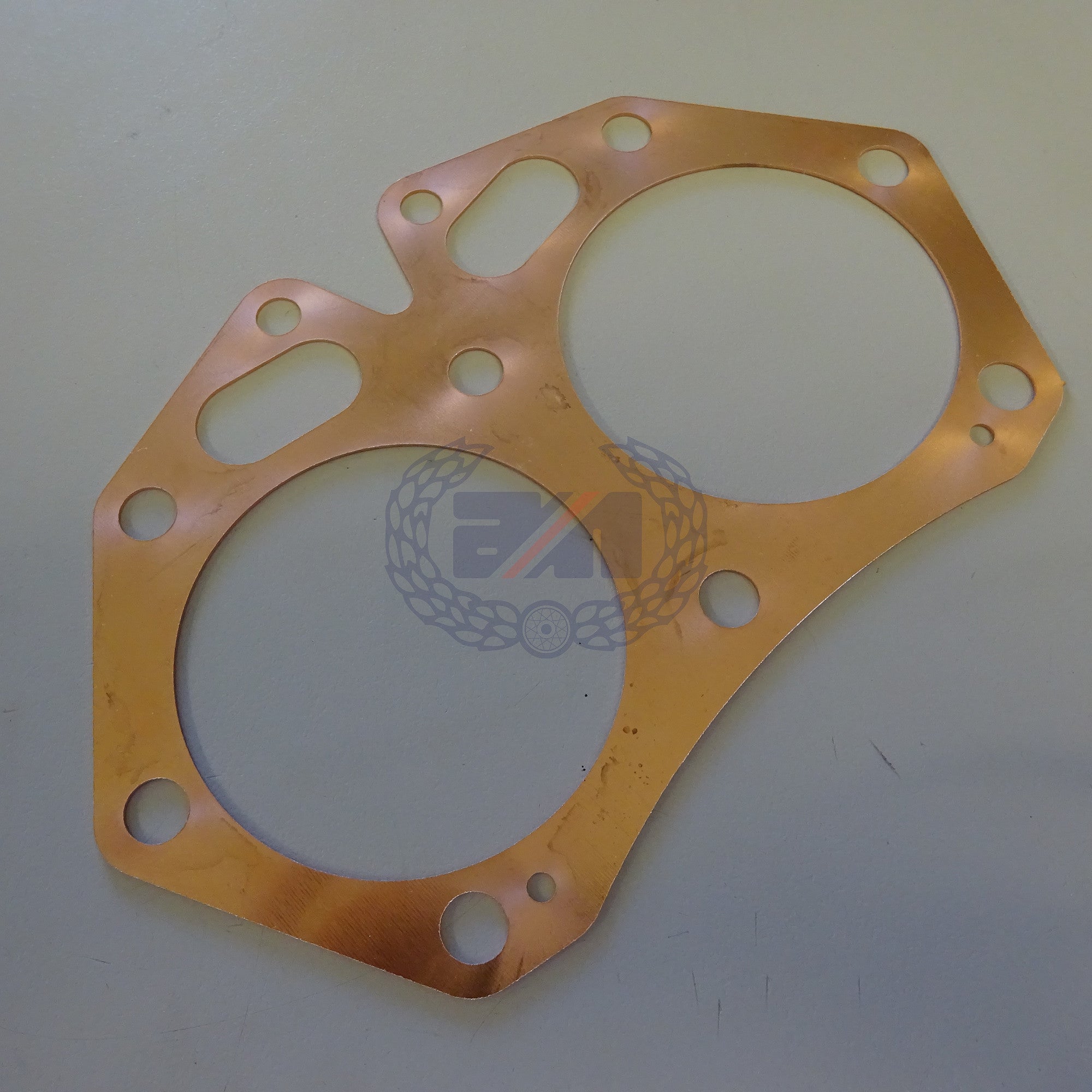 GASKET for CYLINDER HEAD 500/600/650 (Solid copper 1mm thick) for Spigotted cylinder barrels ** ANNEAL BEFORE USE **