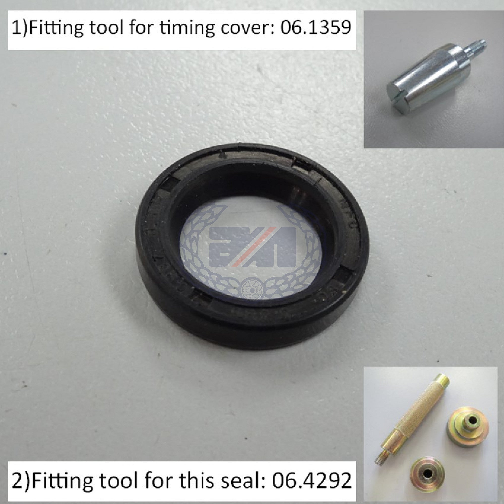 CONTACT BREAKER OIL SEAL in timing cover (03.4053)