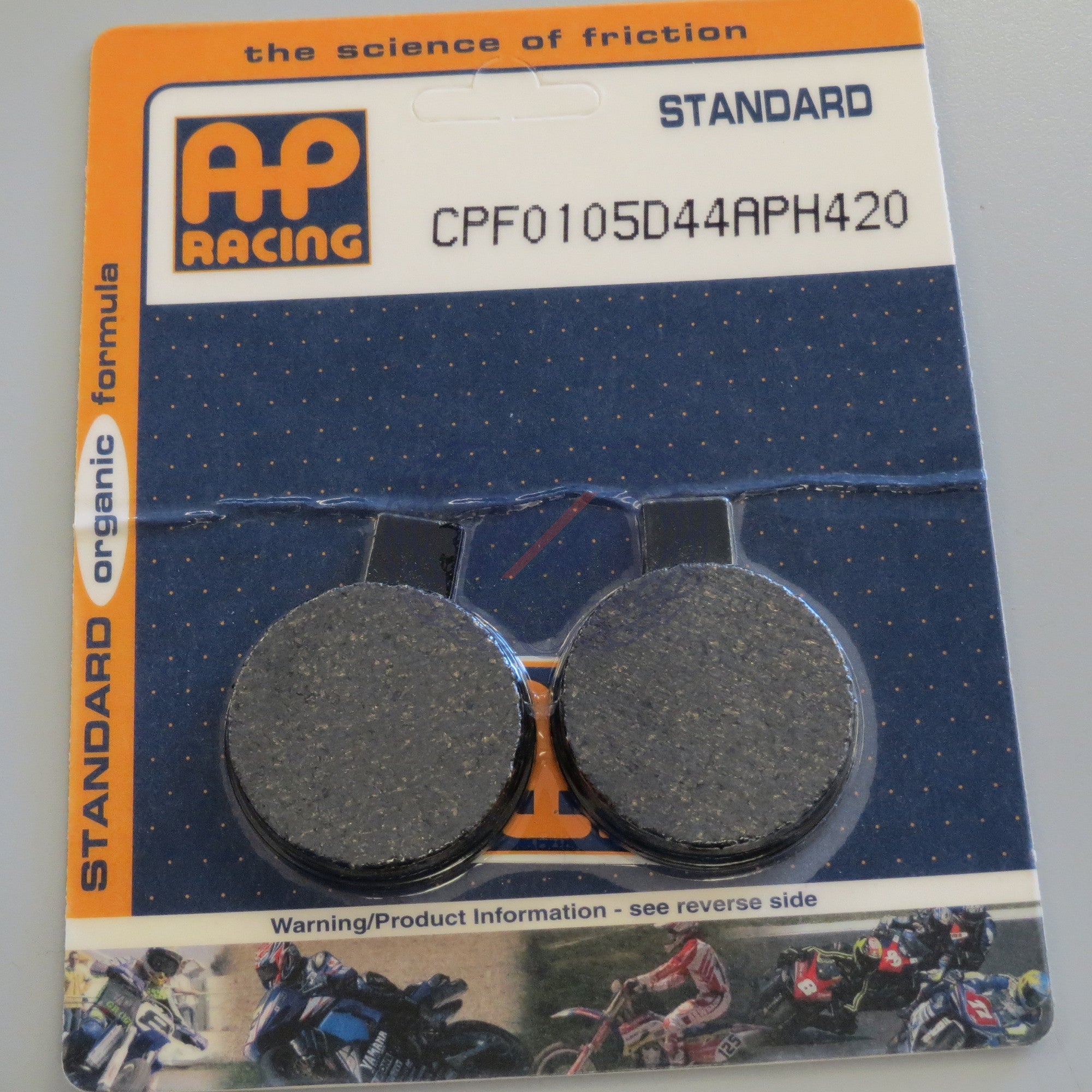 BRAKE PADS (PR) (06.6186/06.1894)
