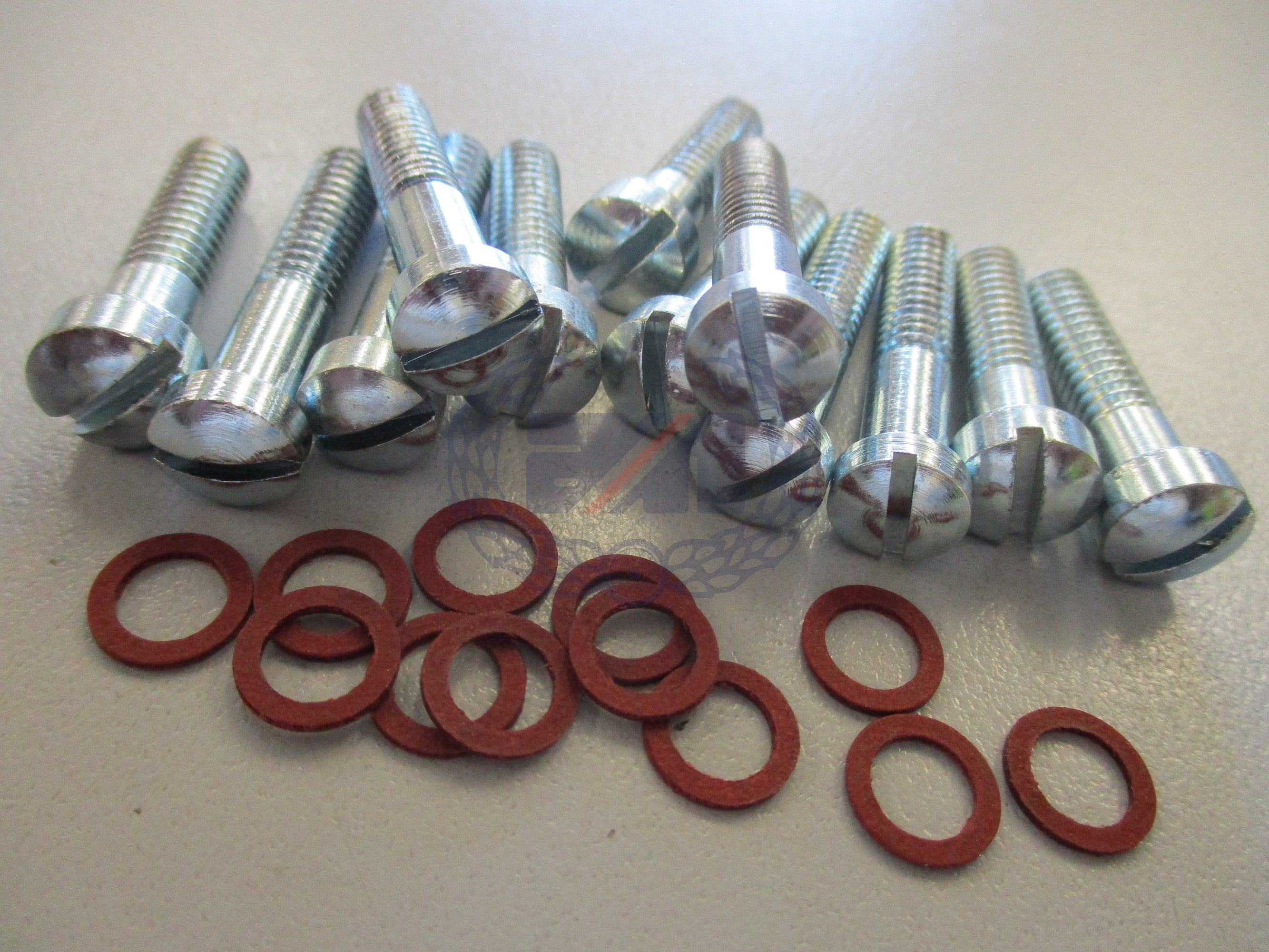 TIMING COVER SCREW KIT (500/600/650/750 TWINS to 1970) 12 pieces