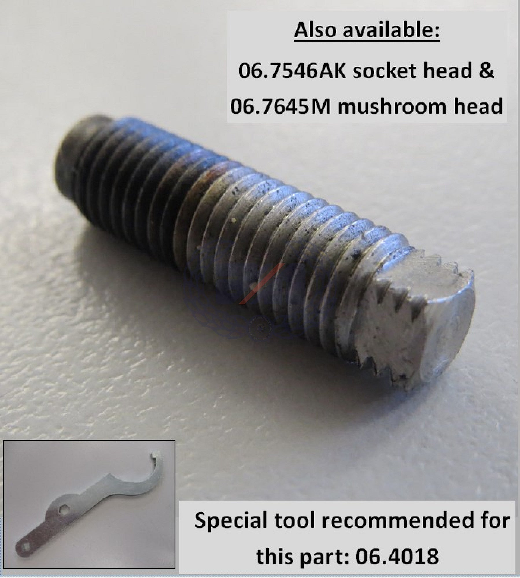 VALVE ADJUSTER SCREW (NMT 2074)