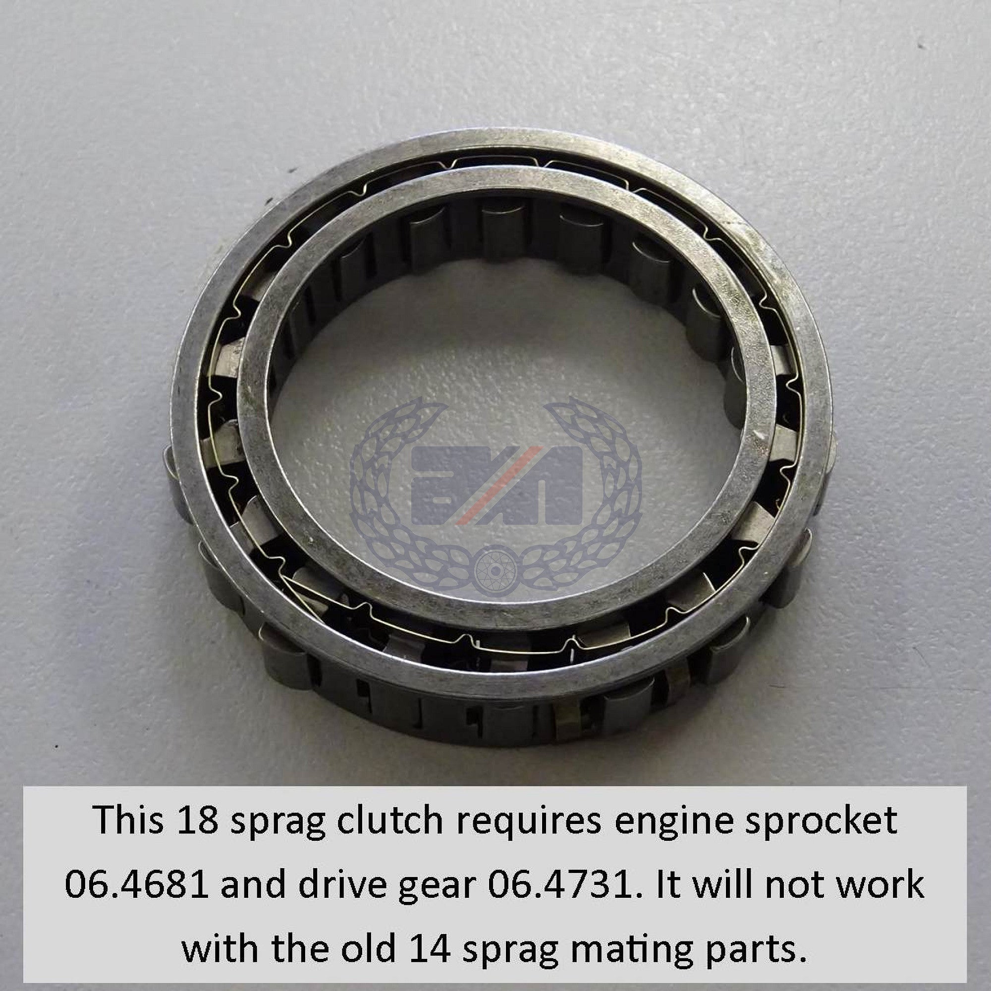 STARTER SPRAG CLUTCH (18 ROLLERS) (69.0617)