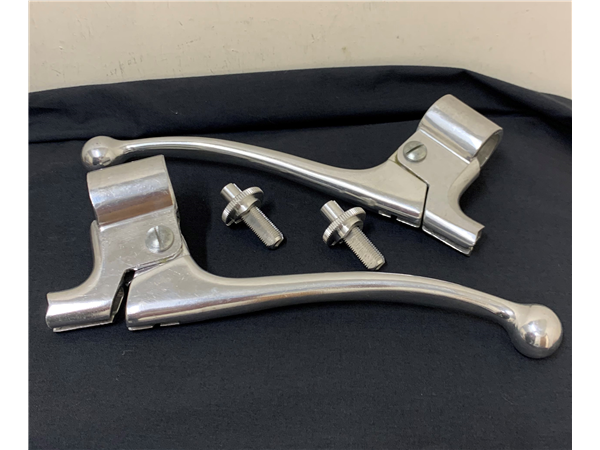 Amal Replica Brake Clutch Lever Set - アマルレプリカブレーキ・クラッチレバーセット