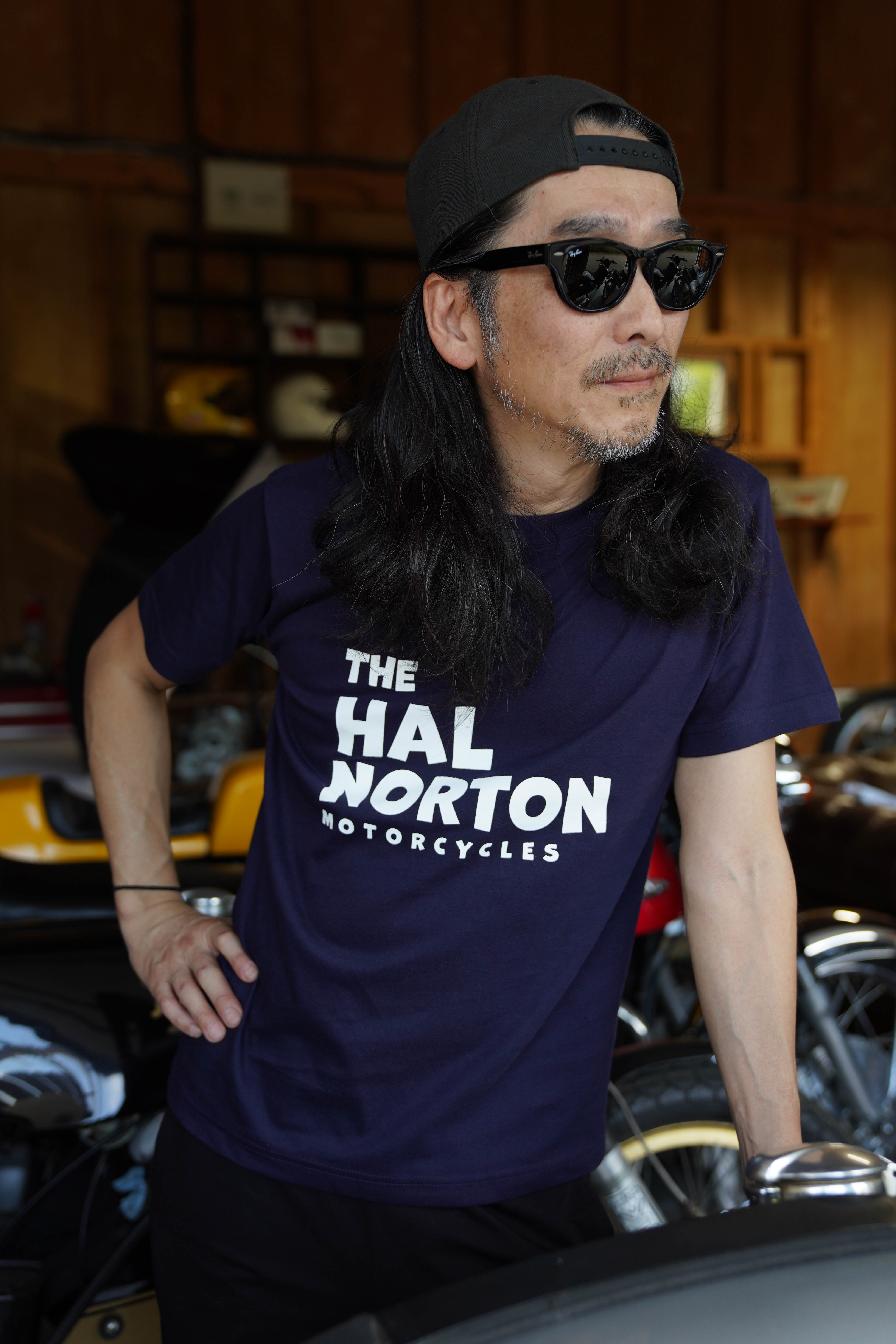 HALNORTONオリジナルTシャツ 白