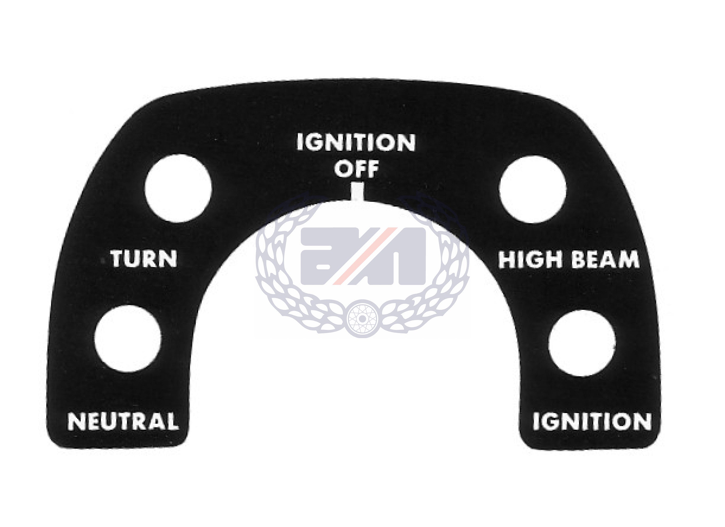 DECAL INSTRUMENT CONSOLE (850 MK3) VINYL