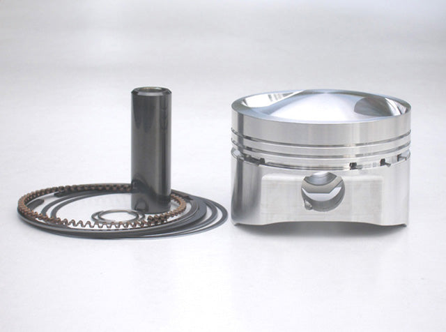 Ultra Hi CR domed forged pistons for JSM longer rods - ライトウェイトハイコンプ鍛造ピストンセット　JSコンロッド用