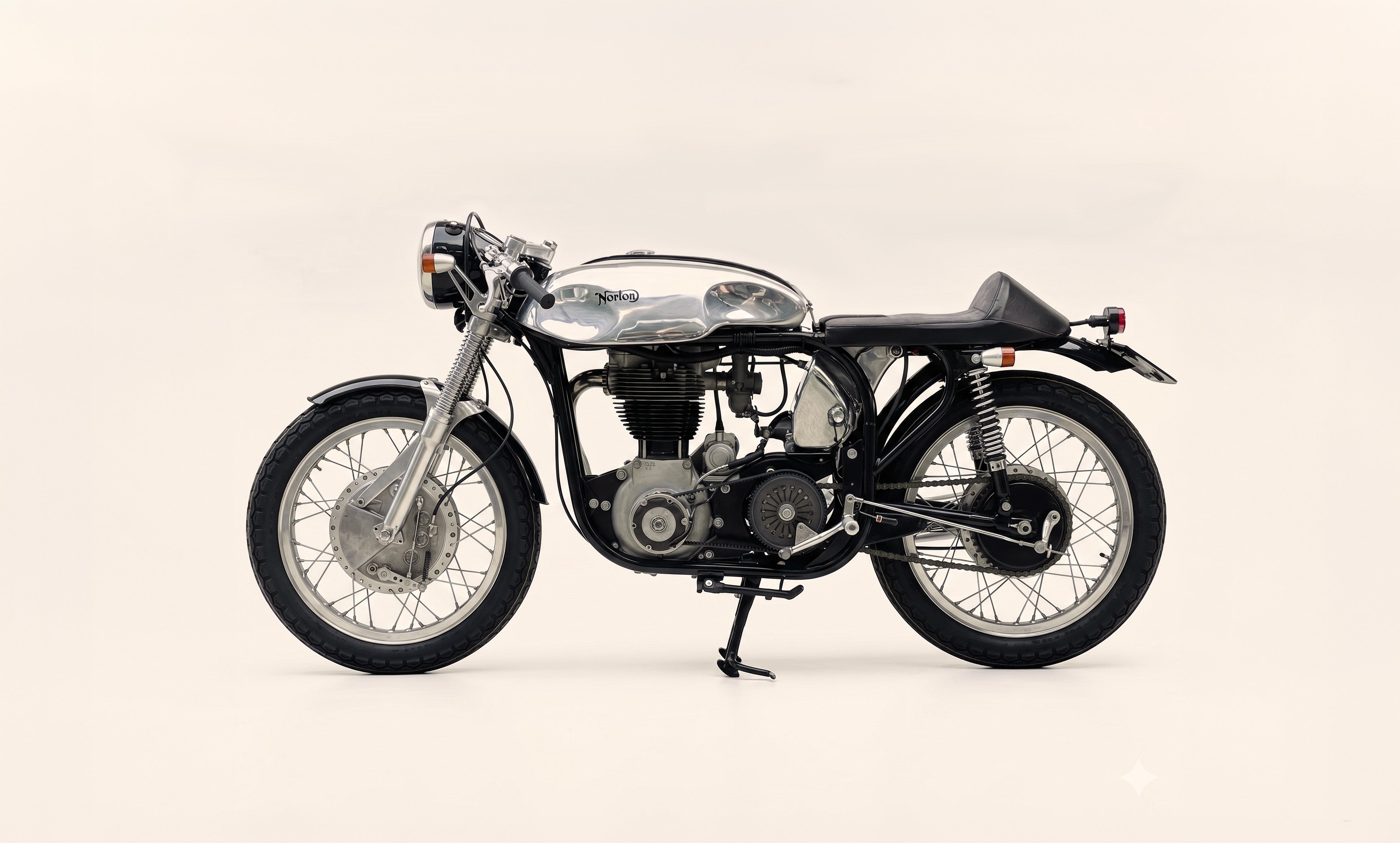 BRACKET - MANX TYPE ALLOY MUDGUARD - ‘Y’ TYPE - PAIR - 19" WHEEL - マンクスタイプYブラケット