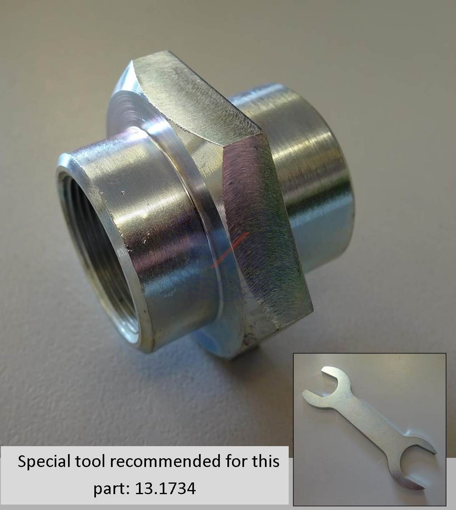 STEERING STEM NUT SHOULDER 26tpi  (15630)