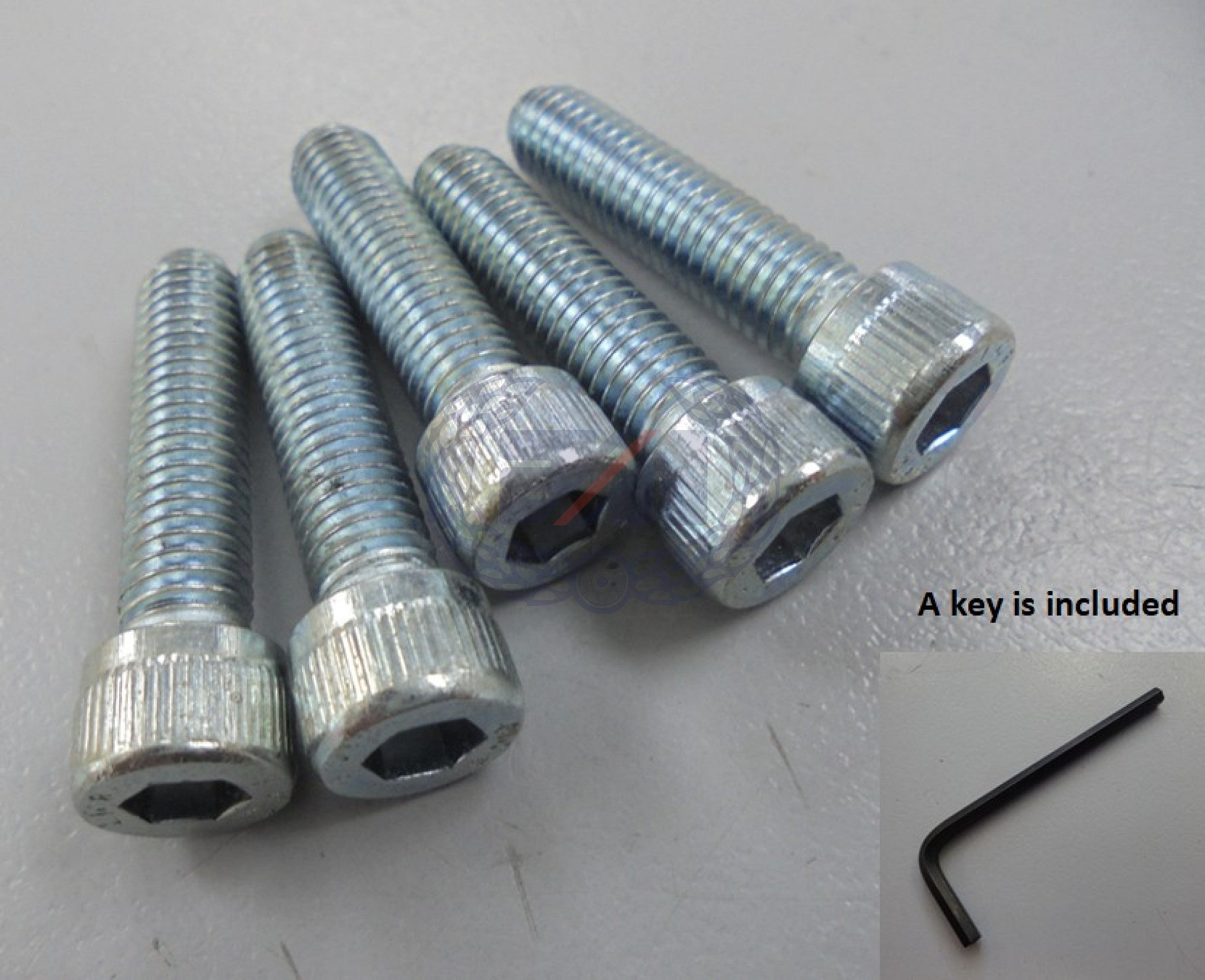 GEARBOX OUTER COVER SCREW KIT - HEX SOCKET HEAD WITH KEY (ALL AMC BOXES)