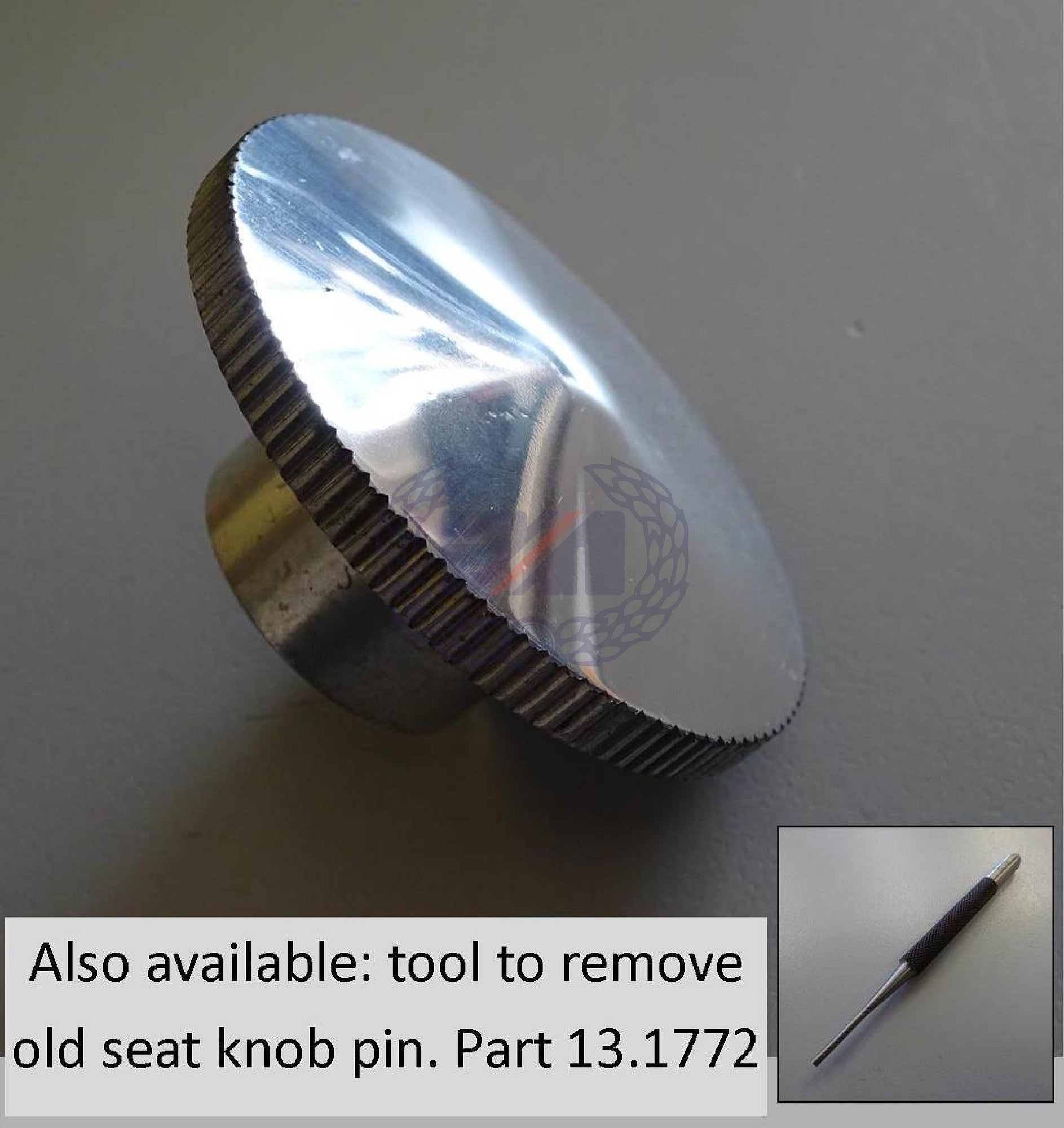 SEAT SECURING KNOB (06.0647) Polished finish